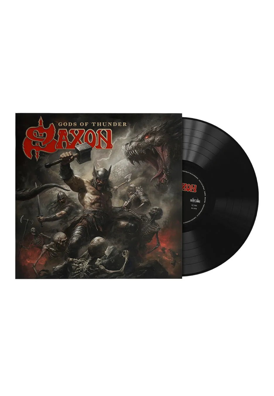 saxon-gods-of-thunder-vinyle-lp-heavy-metal image 1