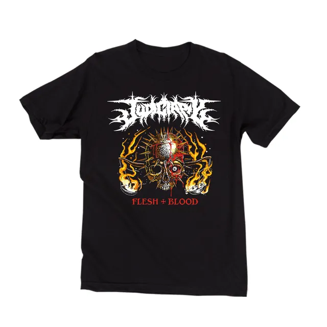 judiciary-flesh-blood-t-shirt-noir-coton image 1