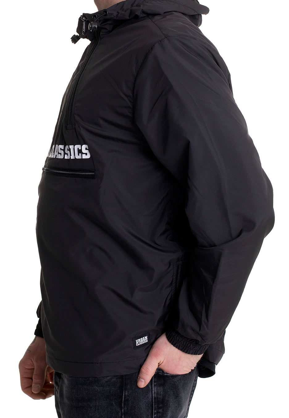 urban-classics-commuter-pull-over-veste-noire-homme image 7
