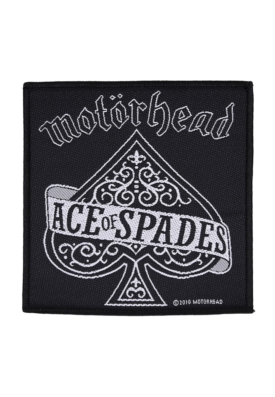 mot-rhead-ace-of-spades-patch-cusson-noir-taille-unique image 1
