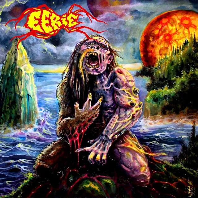 eerie-eerie-vinyle-lp-swamp-green-black-metal image 1