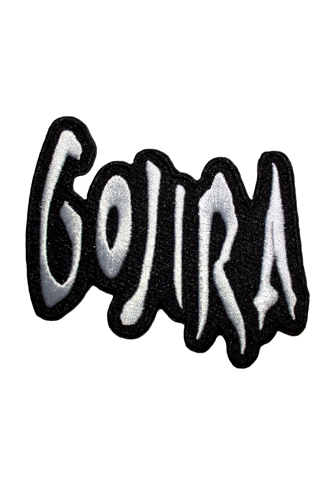 gojira-logo-patch-cusson-blanc-death-metal-onesize image 1