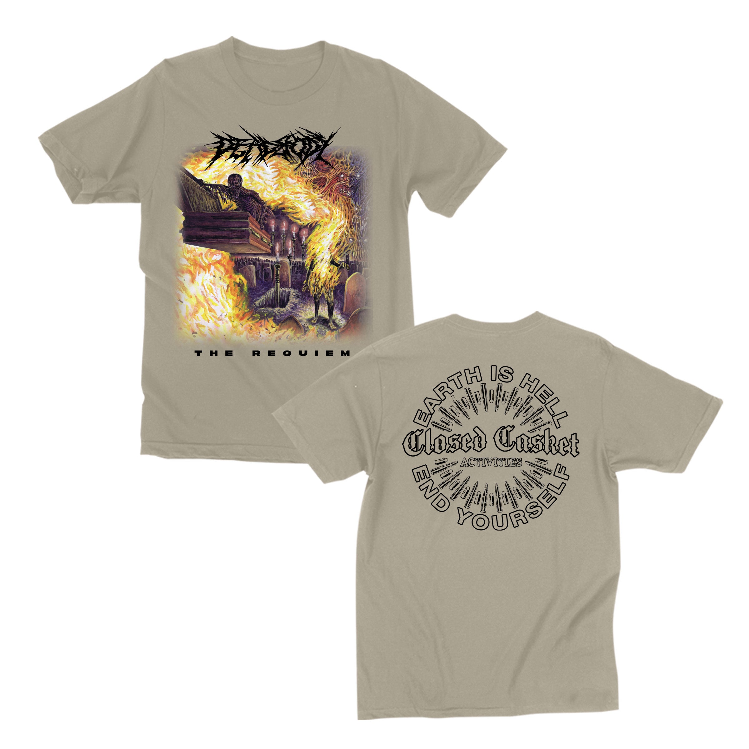 deadbody-earth-is-hell-t-shirt-noir-taille-xl image 1
