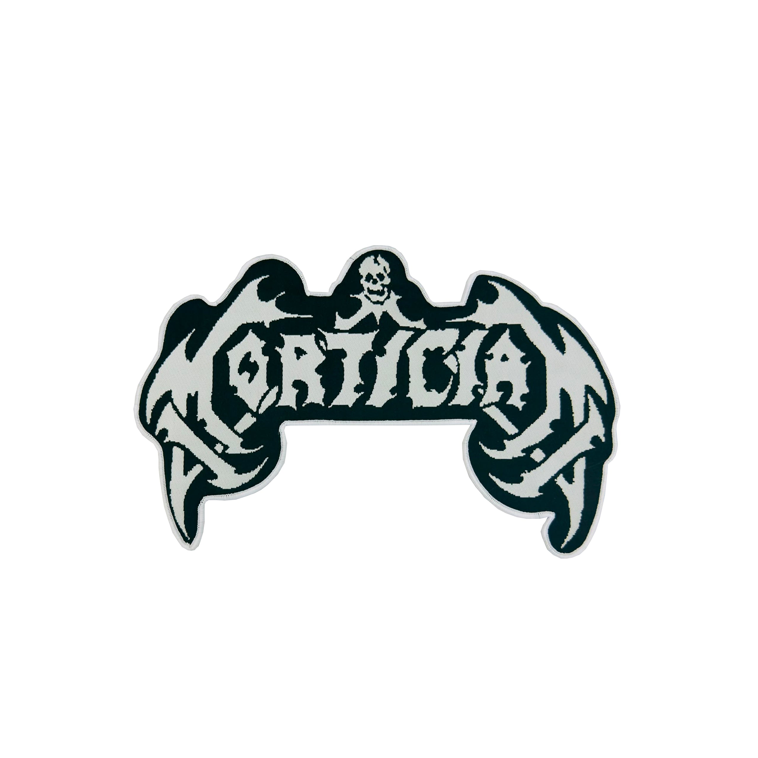 mortician-logo-patch-tiss-oversize-12-pouces image 4