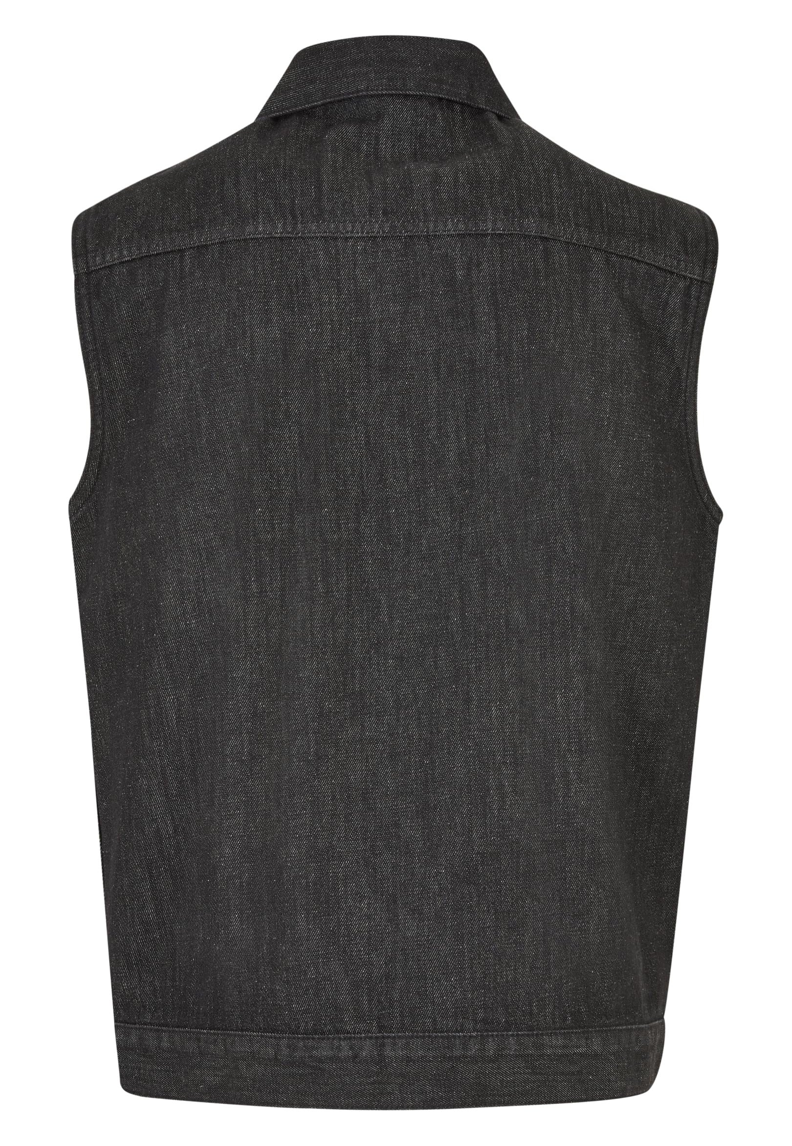 urban-classics-denim-black-washed-gilet-jean-noir-s-3xl image 7