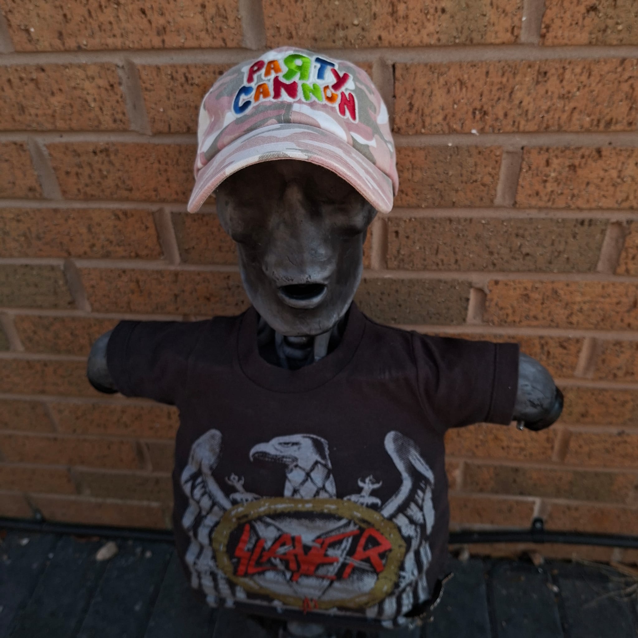 party-cannon-glow-in-the-dark-casquette-dad-camo-rose image 3