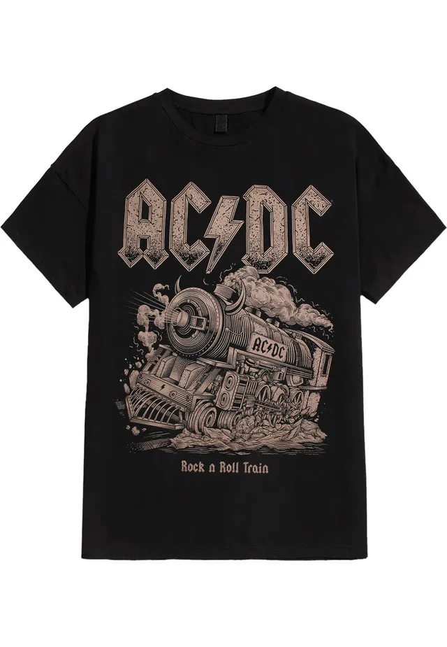 ac-dc-rock-n-roll-train-t-shirt-noir-homme image 1