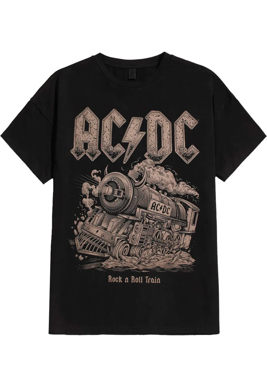 ac-dc-rock-n-roll-train-t-shirt-noir-homme image 1