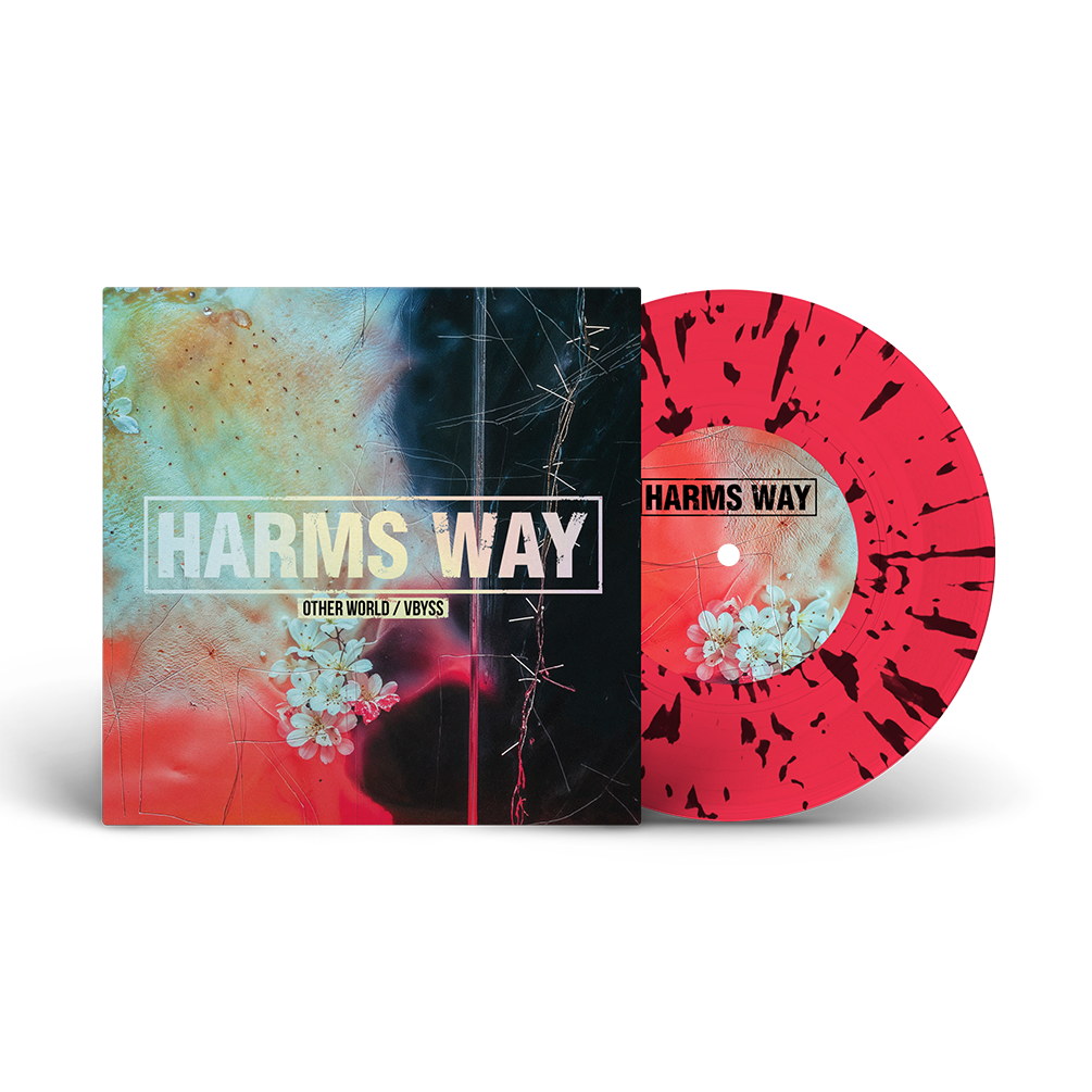 closed-casket-harm-s-way-other-world-ep-vinyle-7-rose image 2