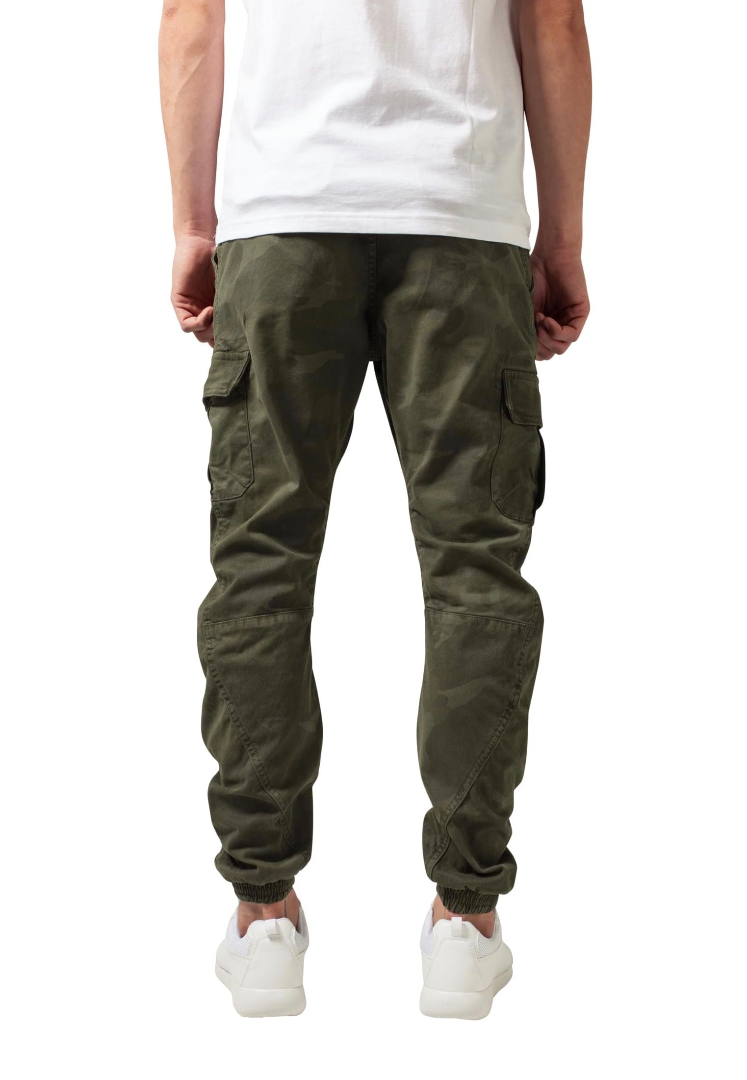 urban-classics-camo-cargo-pantalon-olive-camouflage image 4