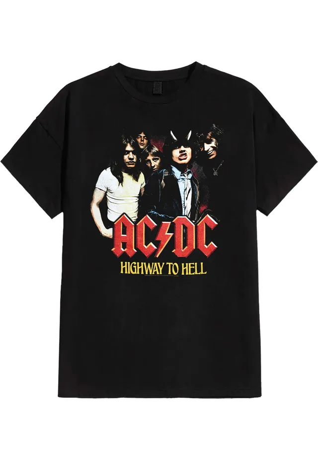 ac-dc-highway-to-hell-group-t-shirt-noir-homme image 1