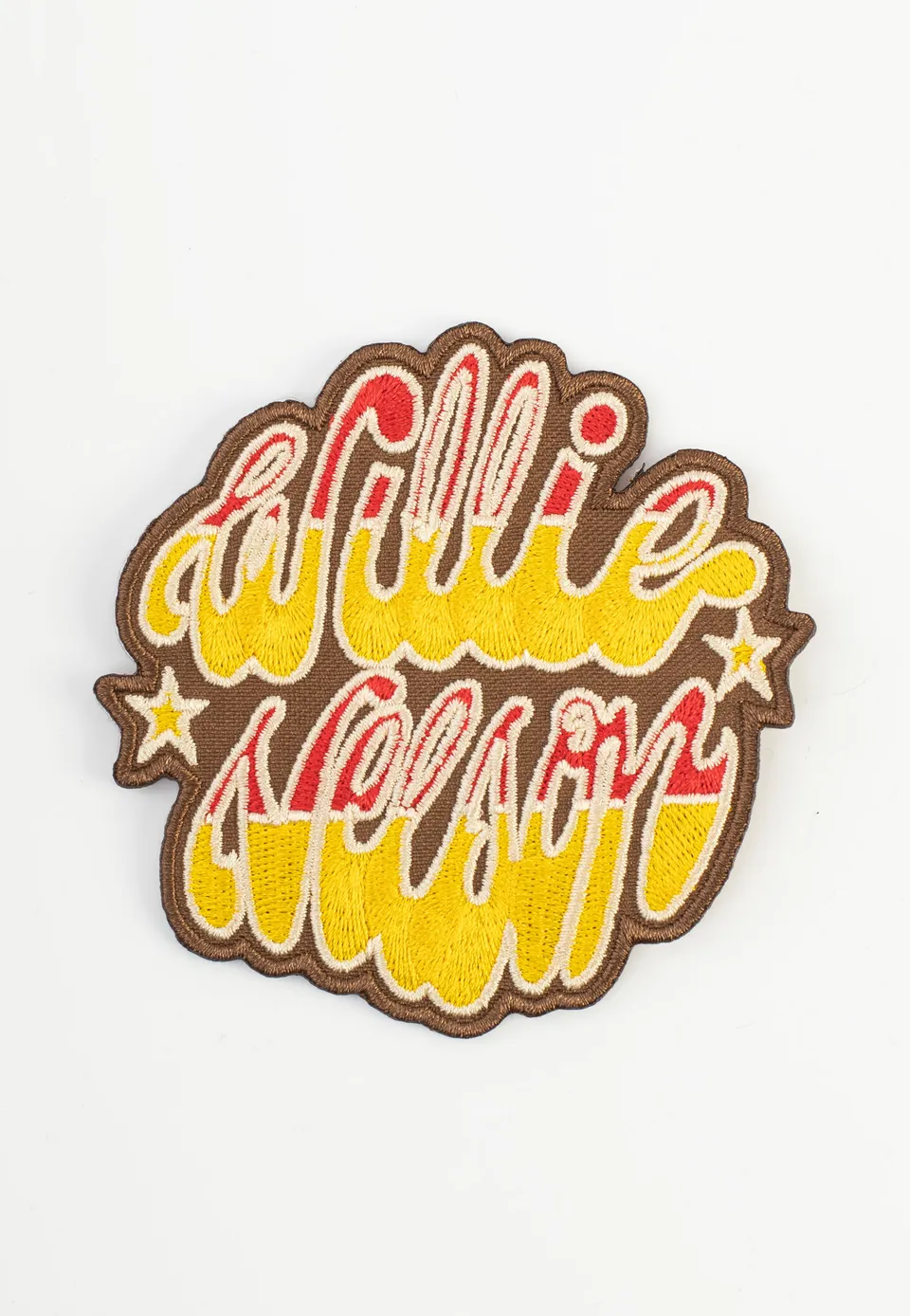 willie-nelson-emblem-patch-jaune-taille-unique image 1