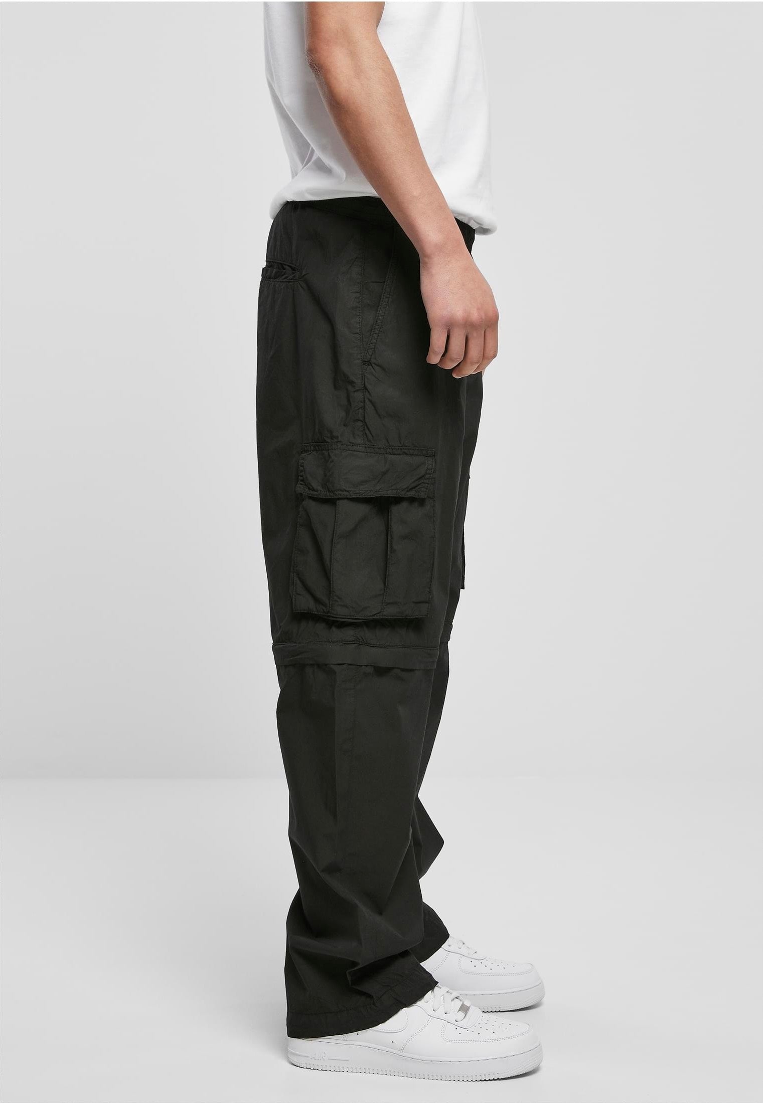 urban-classics-zip-away-black-pantalon-cargo-noir image 3