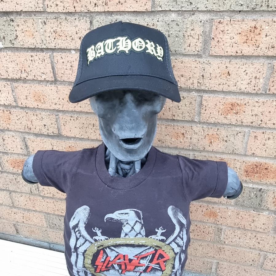 bathory-logo-casquette-trucker-phosphorescente-noire image 3