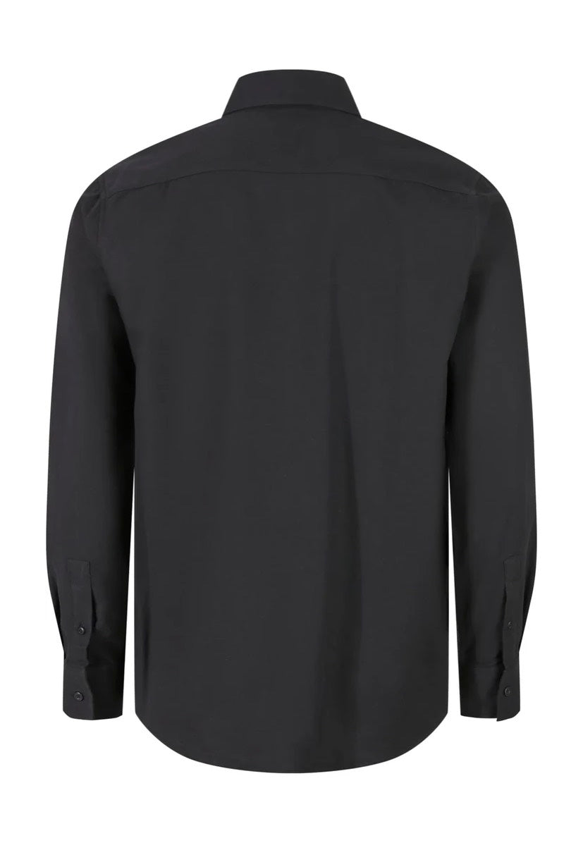 urban-classics-flanell-black-chemise-noire-homme image 7