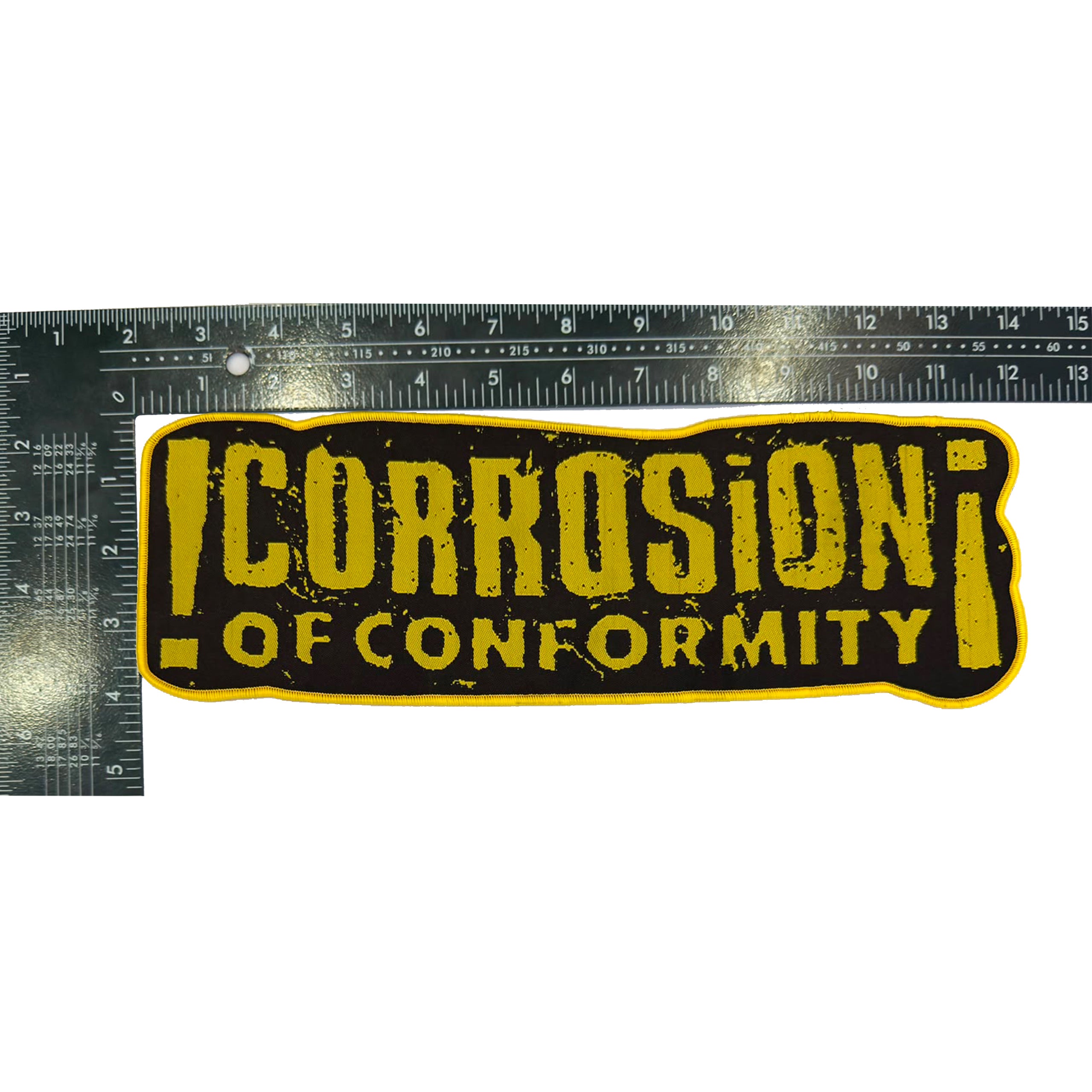 corrosion-of-conformity-logo-patch-oversize-noir image 5