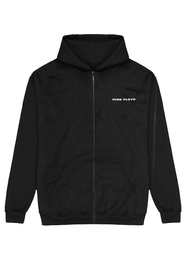 pink-floyd-circle-logo-zipper-sweat-zipp-noir-rock image 1