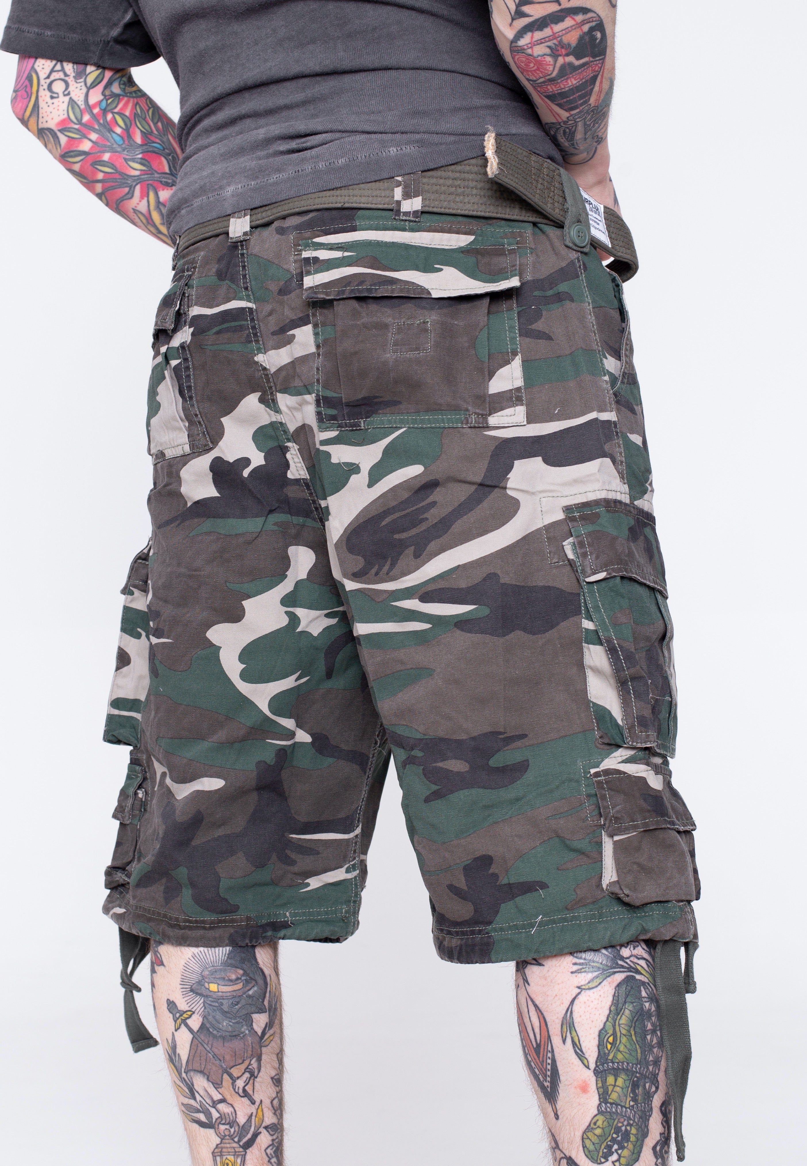 surplus-division-woodland-short-cargo-camouflage-homme image 4