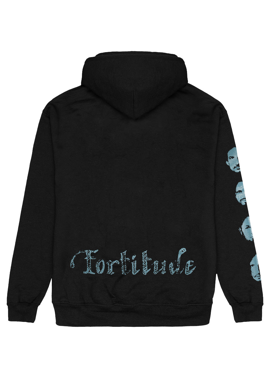 gojira-fortitude-faces-sweat-capuche-noir-homme-death-metal image 2