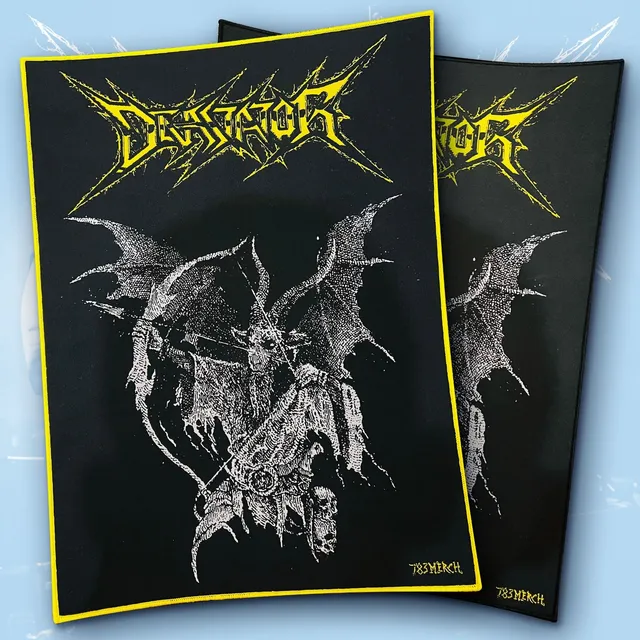 devastator-fallen-angel-backpatch-tiss-bordure-noire image 1
