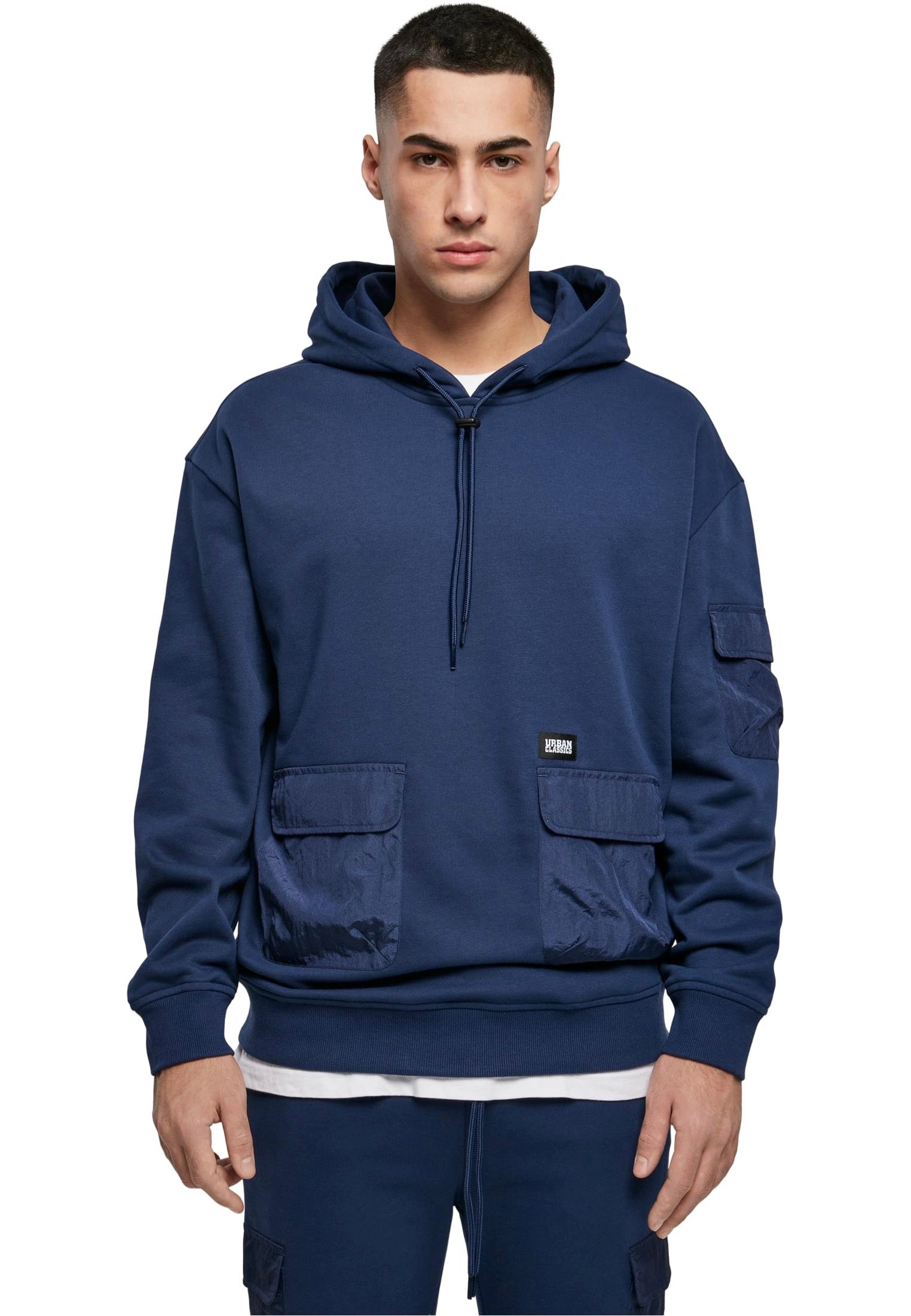 urban-classics-commuter-darkblue-hoodie-bleu-homme image 5