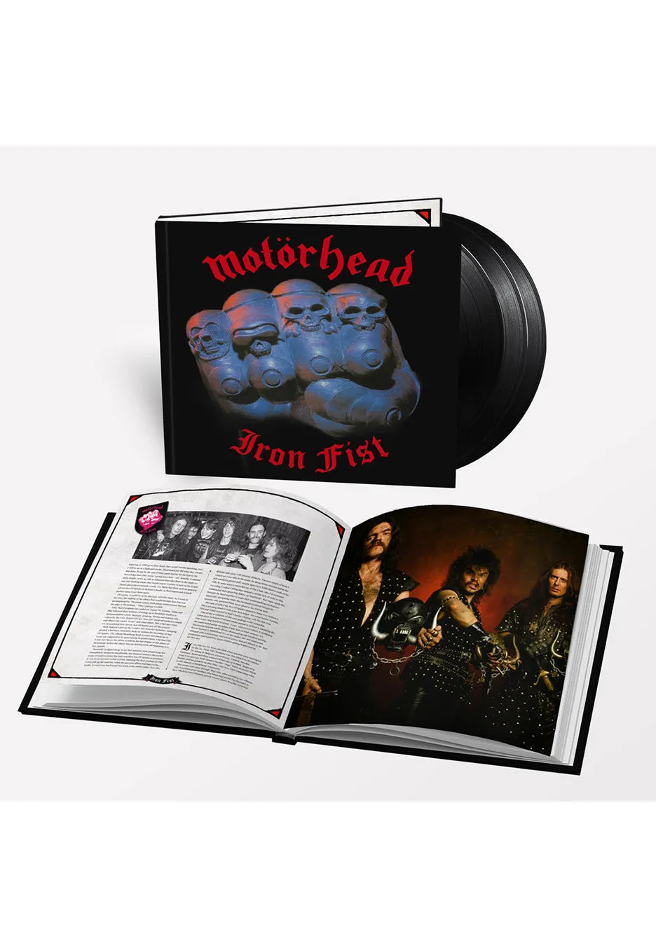 mot-rhead-iron-fist-40th-anniversary-vinyle-3-lp-hard-rock image 1