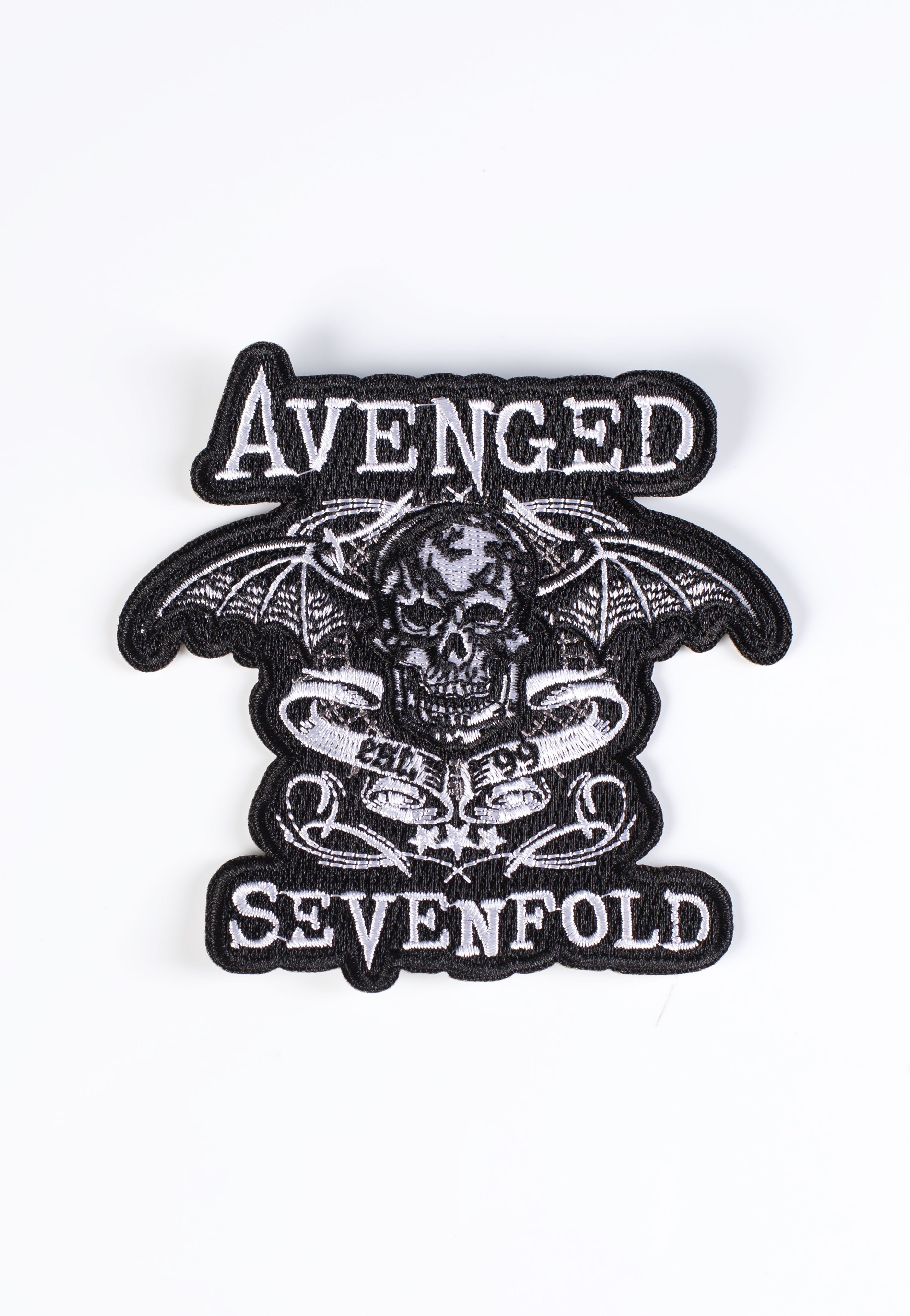 avenged-sevenfold-deathbat-patch-noir-polyester image 1
