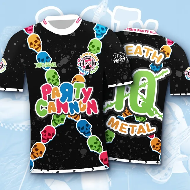 party-cannon-defend-party-slam-maillot-foot-tailles-s-4xl image 1