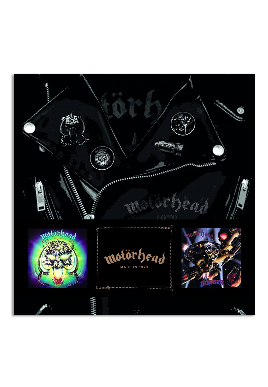 mot-rhead-1979-ltd-coffret-vinyle-overkill-bomber-180g image 1