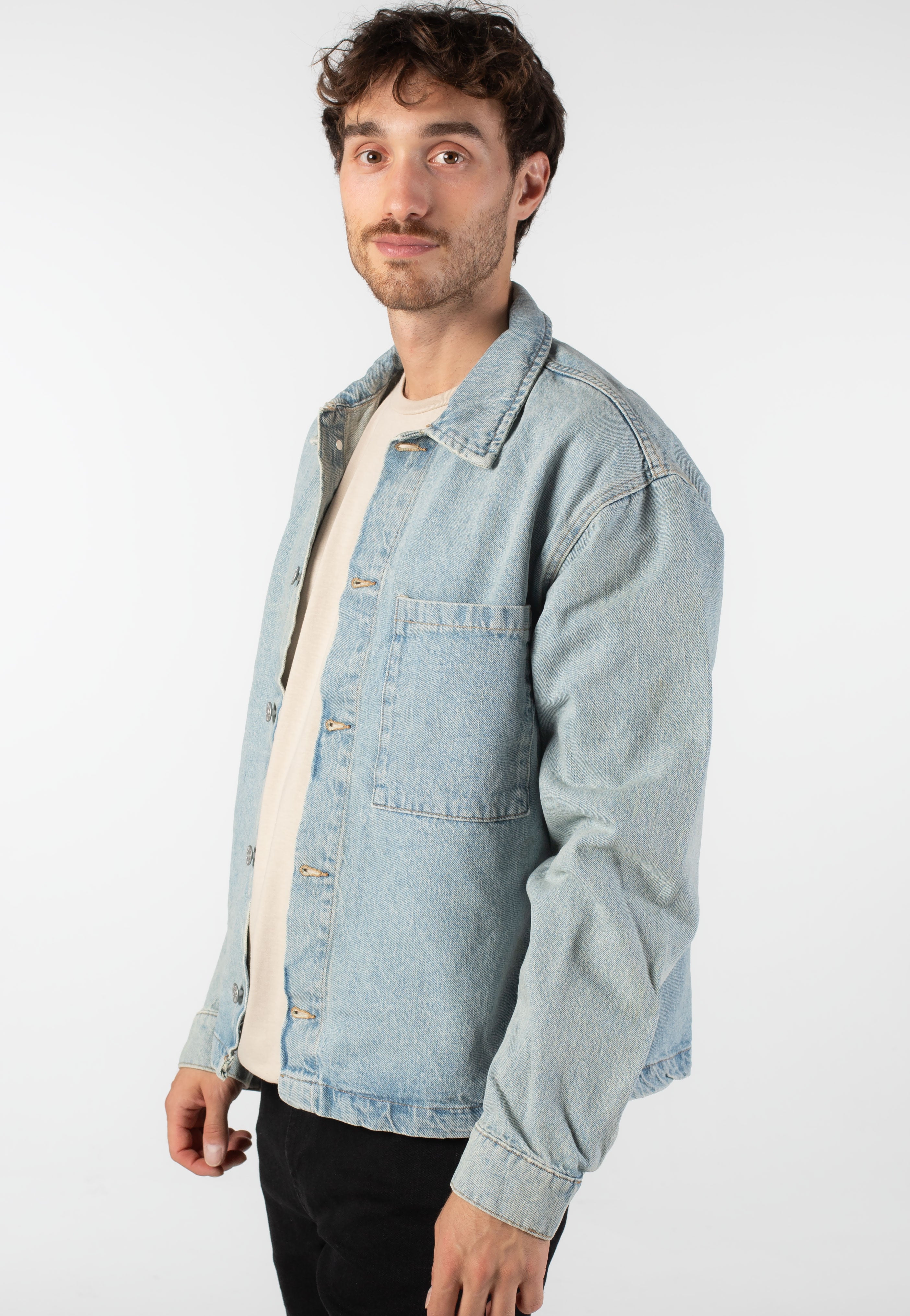 only-sons-sprick-box-veste-en-jean-bleu-medium-homme image 3
