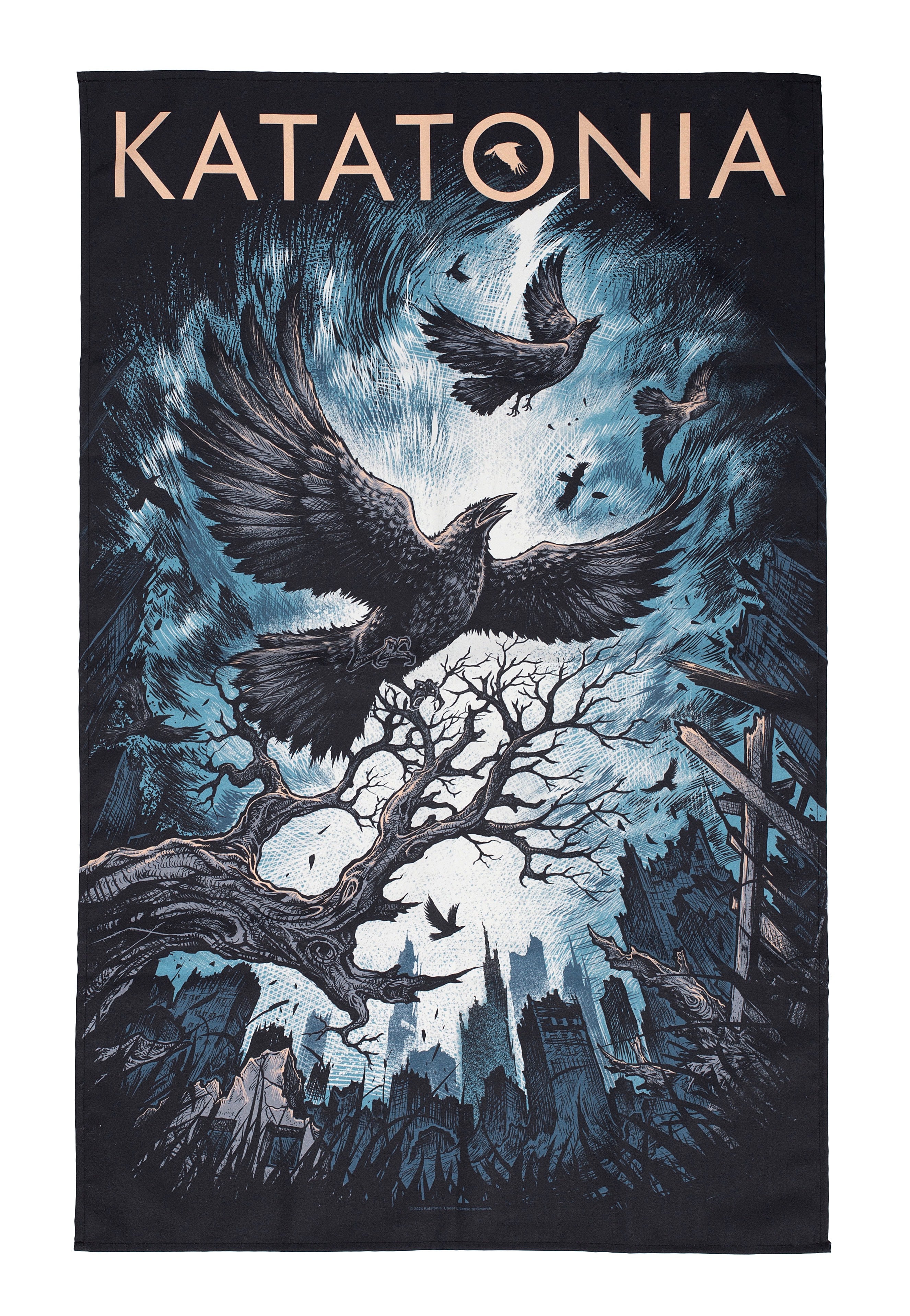 katatonia-uncover-the-skies-drapeau-multicolore image 1