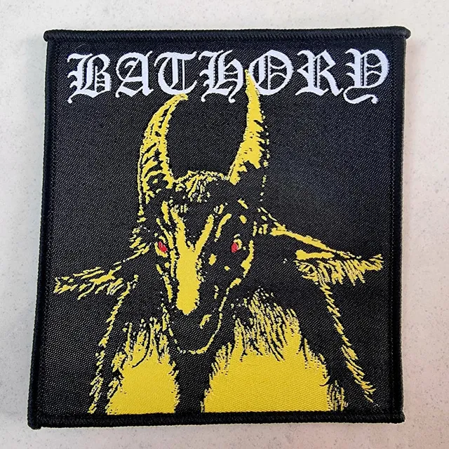 bathory-patch-tiss-logo-petit-cusson-coudre-black-metal image 1