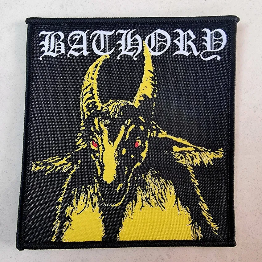 bathory-patch-tiss-logo-petit-cusson-coudre-black-metal image 1
