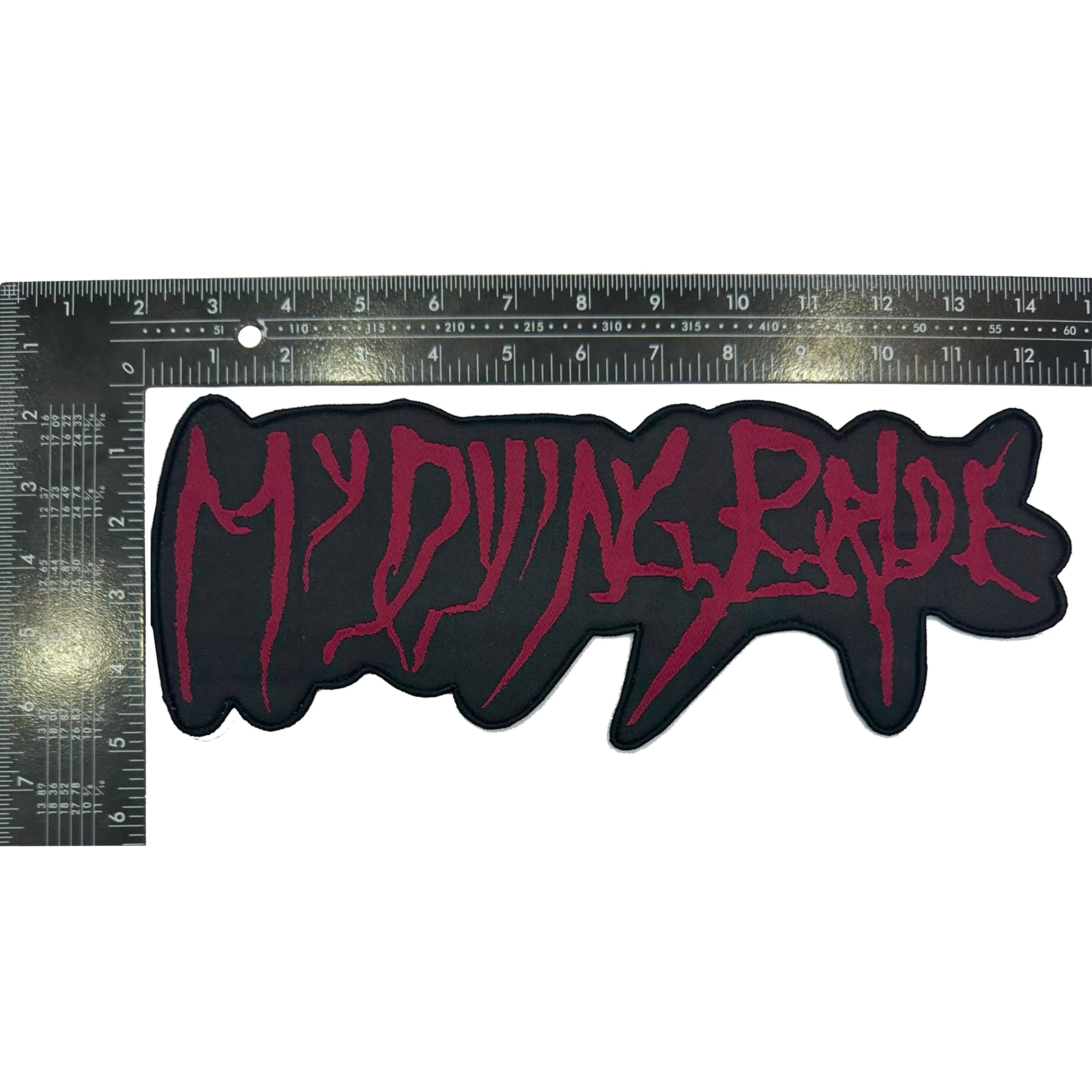 my-dying-bride-logo-patch-tiss-oversize-bordure-noire image 3