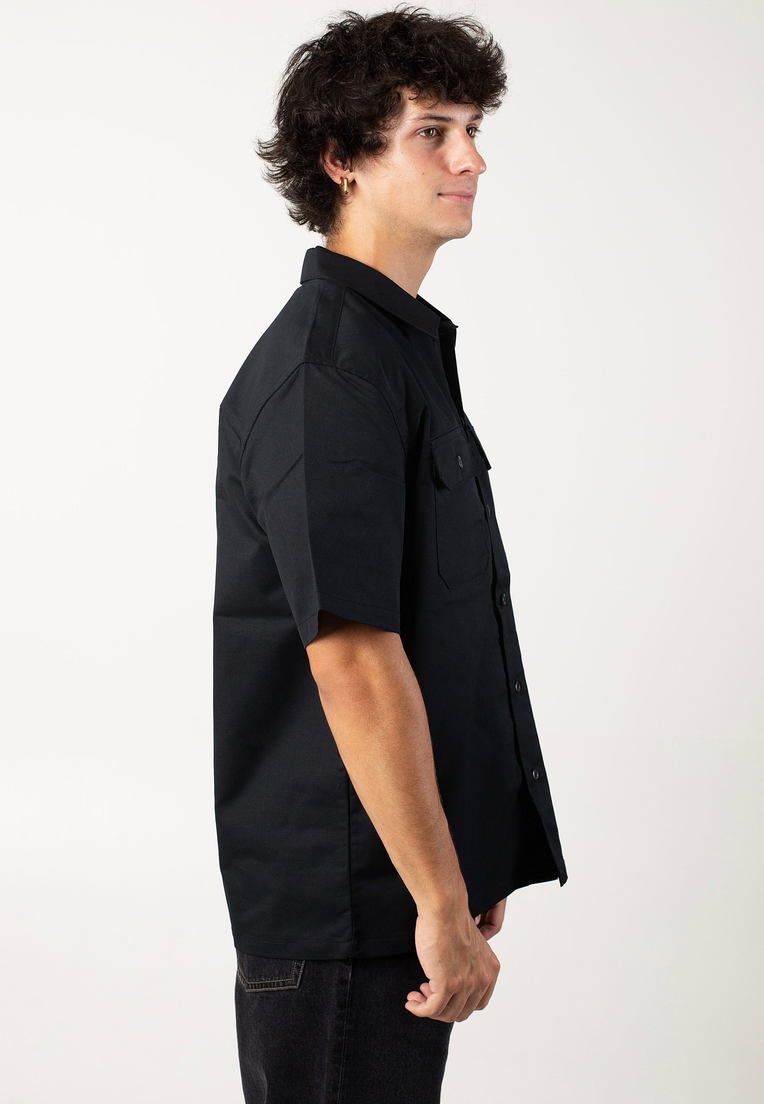 vintage-industries-dexter-black-t-shirt-homme-noir-coton image 4