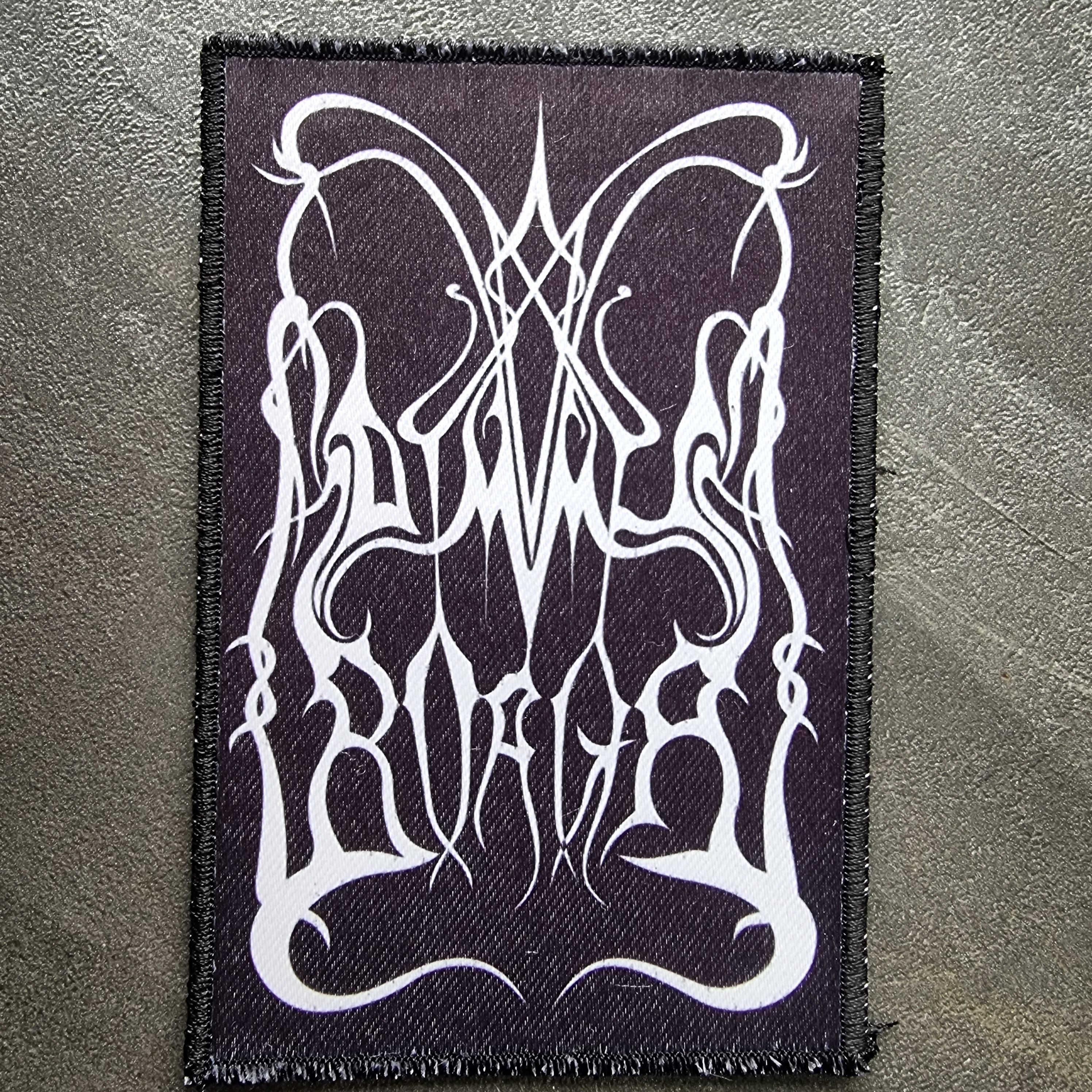 dimmu-borgir-old-logo-patch-cusson-petit-format image 1