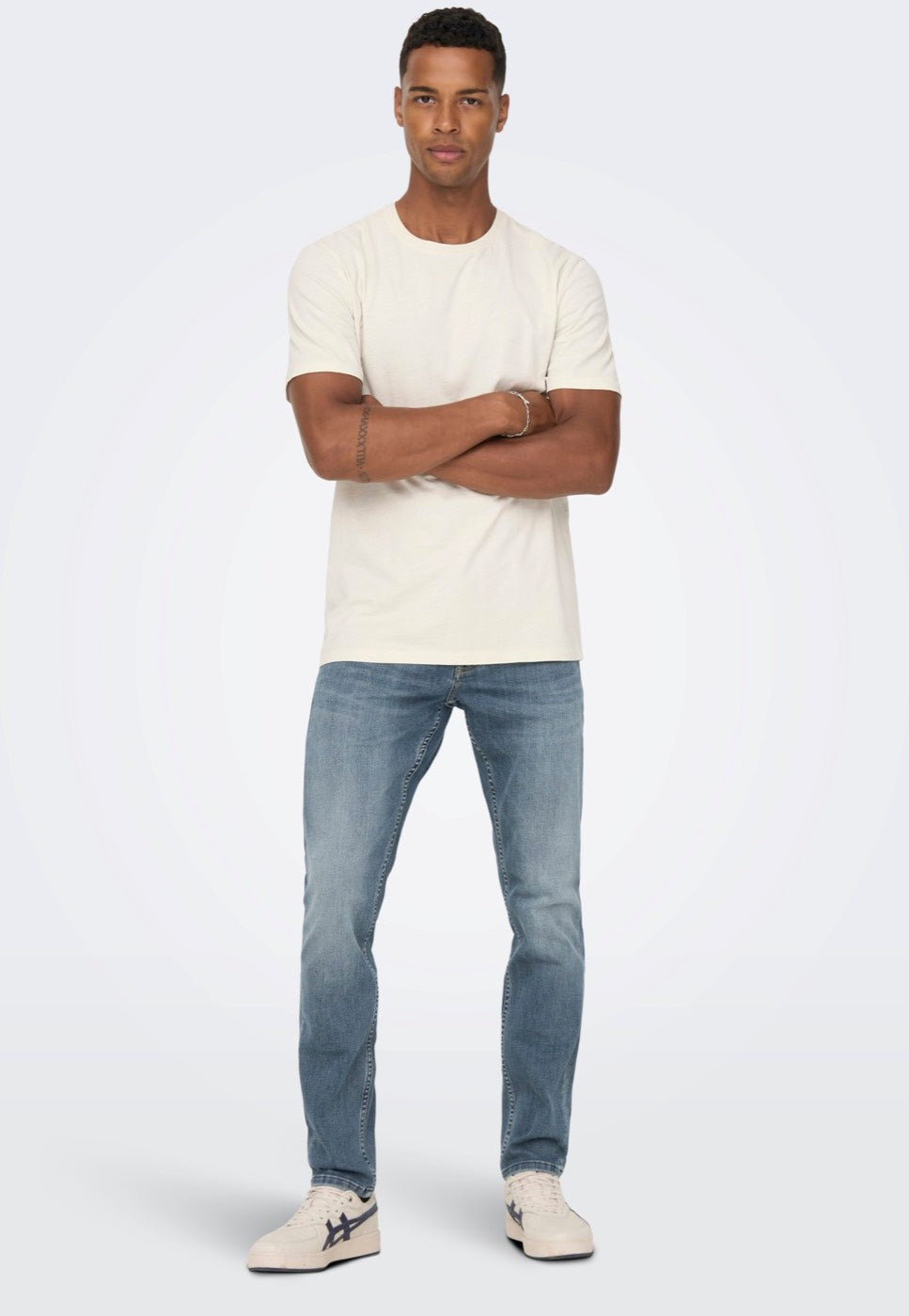 only-sons-loom-slim-jean-slim-bleu-fonc-homme image 4