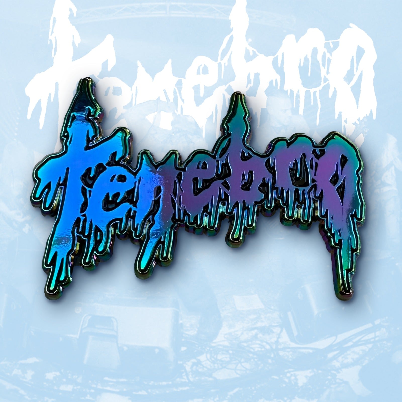 783punx-tenebro-logo-pin-s-mail-rainbow-plating-58-mm image 5
