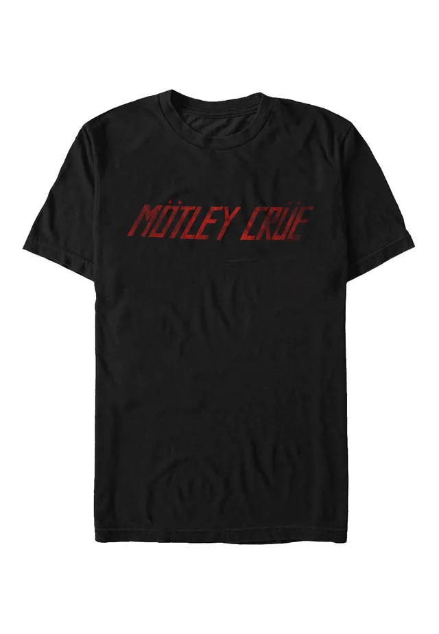 m-tley-cr-e-distressed-logo-t-shirt-homme-noir image 1