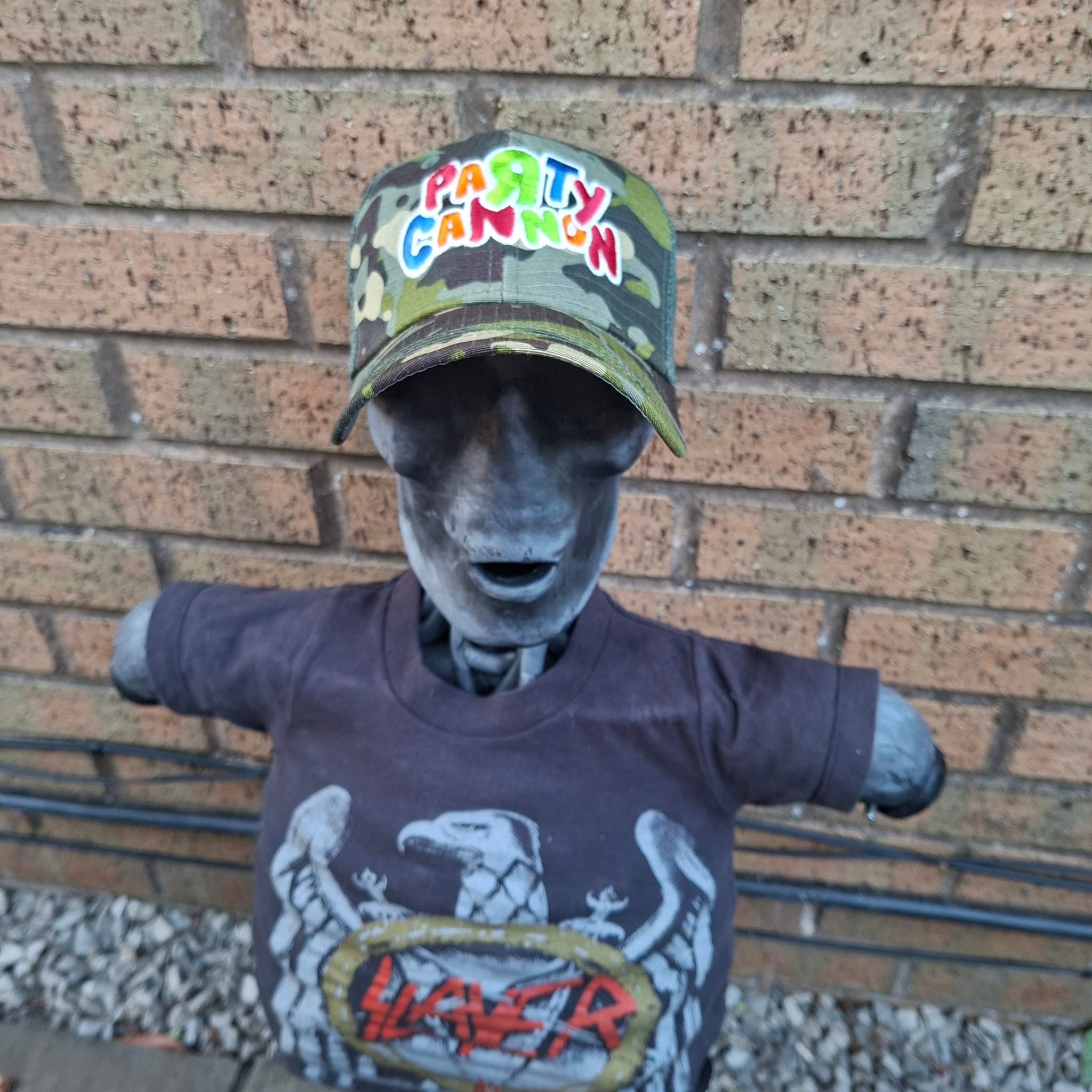 783punx-party-cannon-logo-casquette-trucker-camo-vert image 6