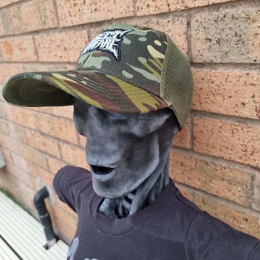 insect-warfare-logo-casquette-trucker-camo-phosphorescent image 3