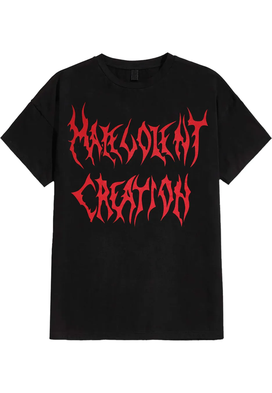 malevolent-creation-logo-t-shirt-noir-death-metal-homme image 1