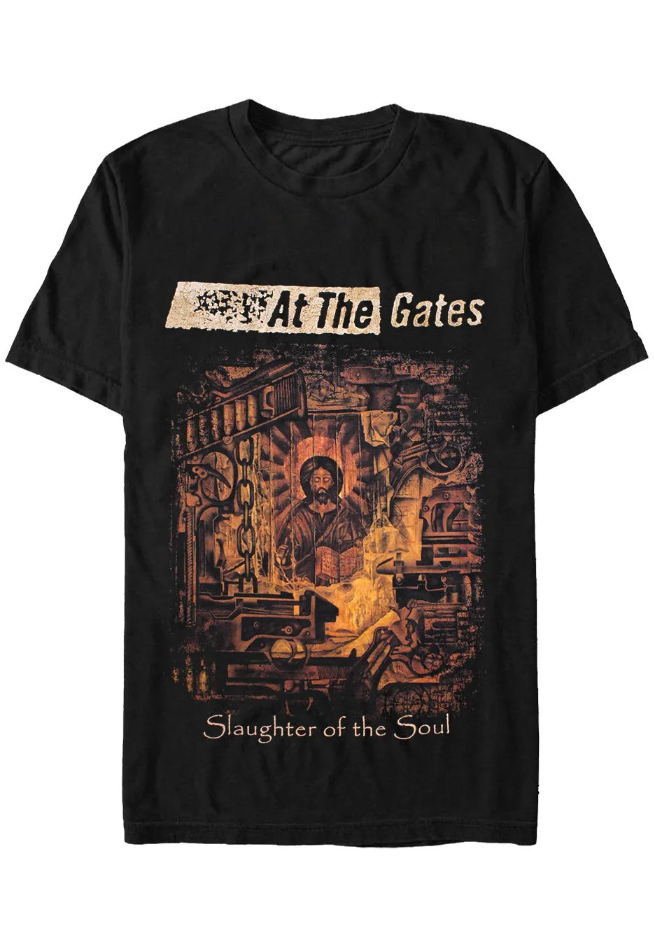 at-the-gates-slaughter-of-the-soul-t-shirt-noir-death-metal image 1