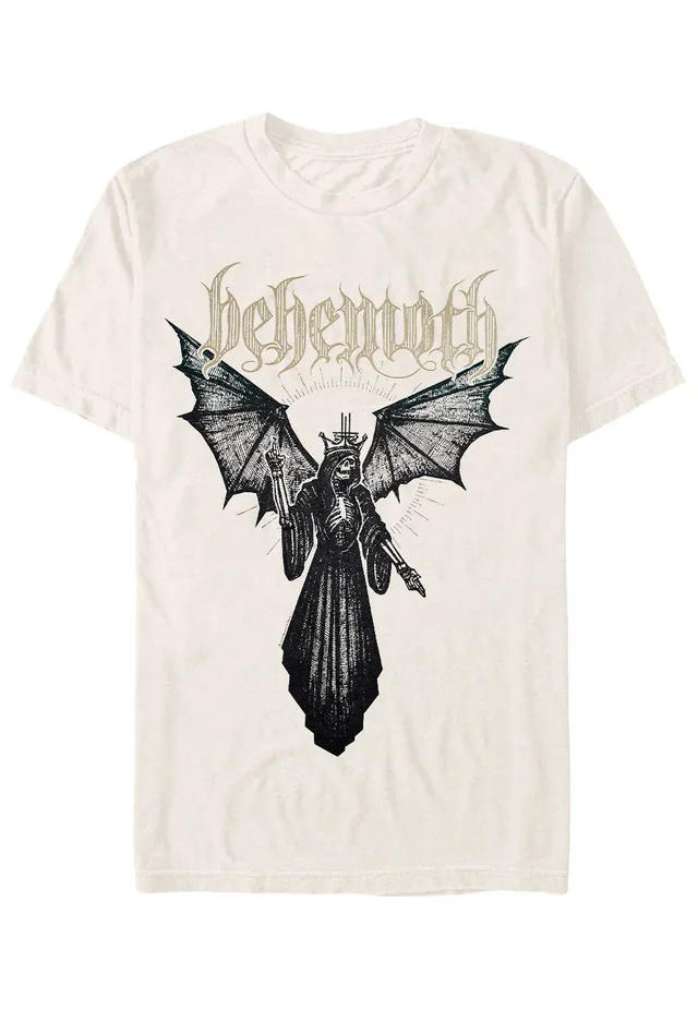 behemoth-angel-of-death-t-shirt-homme-beige-death-metal image 1