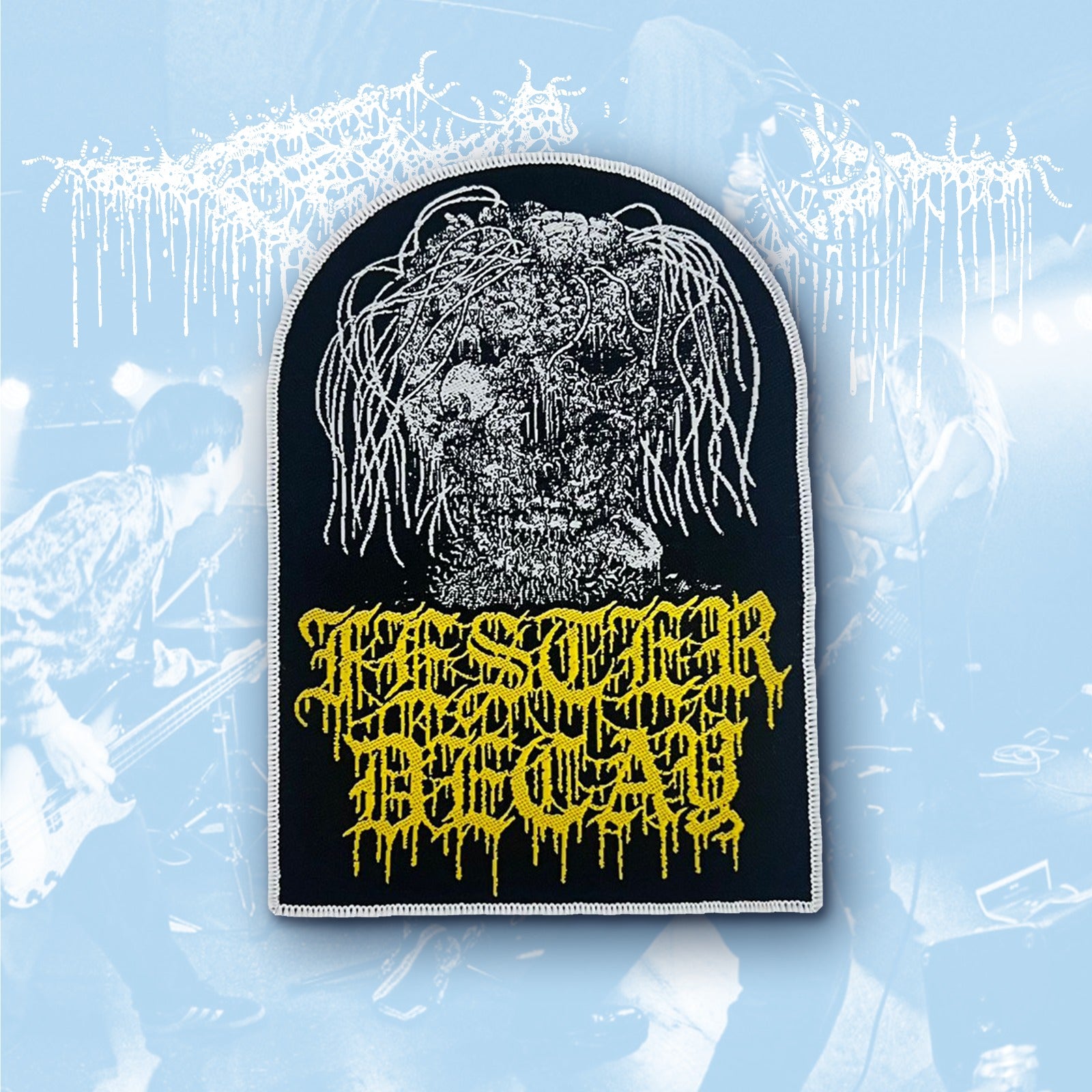 festerdecay-carcasses-revenge-patch-tiss-bordure-noire image 4