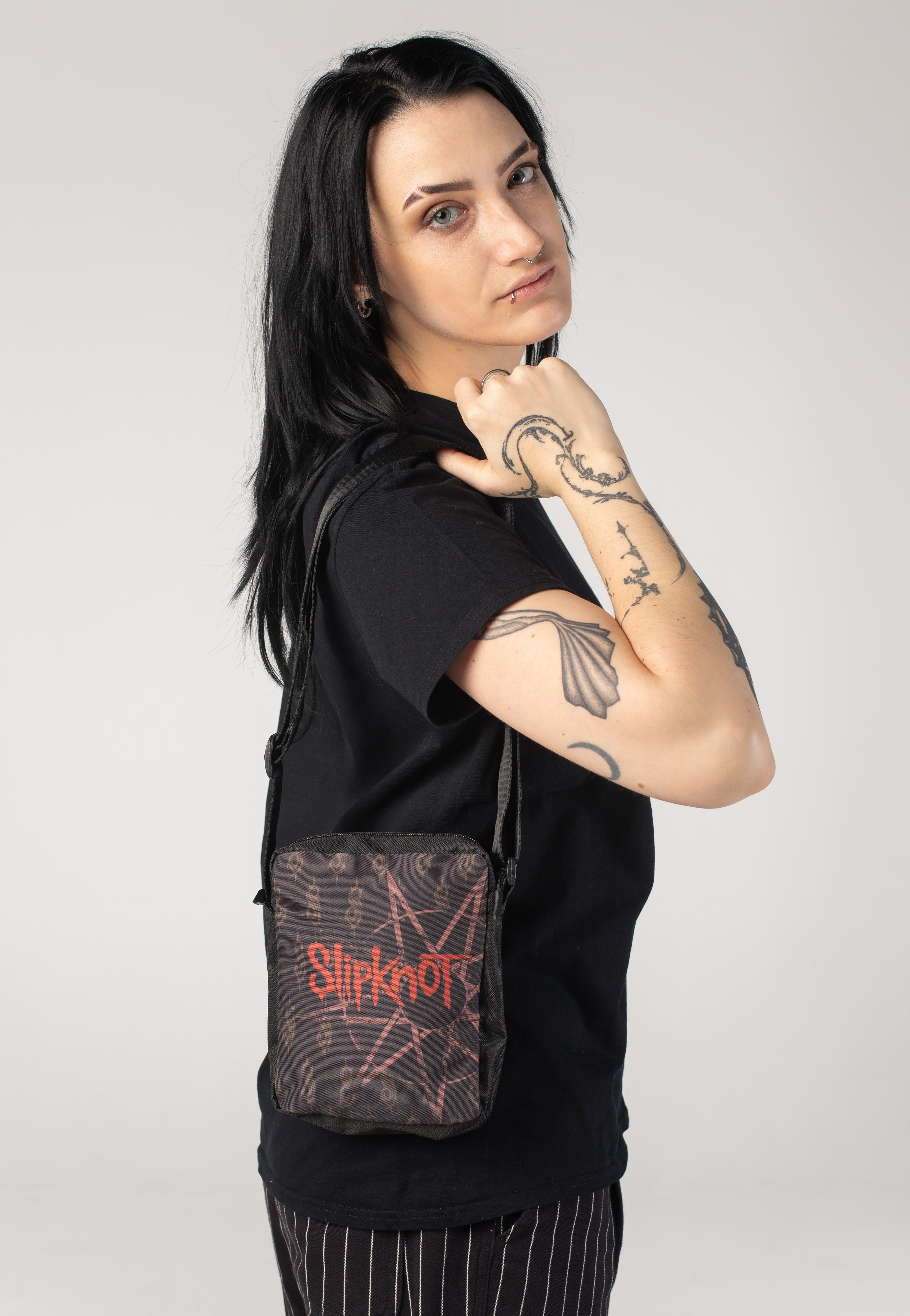 slipknot-psychosocial-sac-bandouli-re-polyester-multicolore image 2