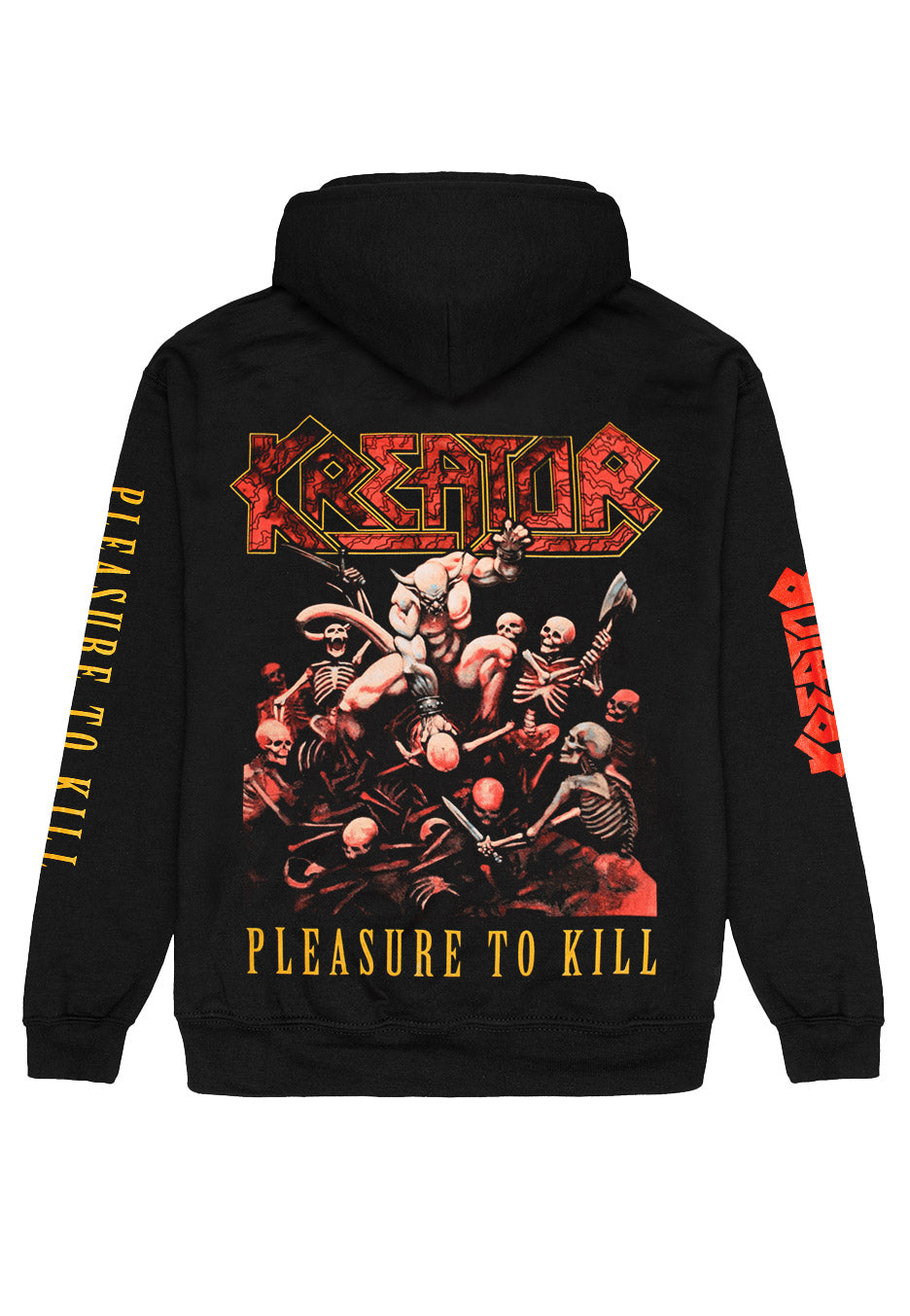 kreator-pleasure-to-kill-sweat-zip-homme-noir-taille-l image 4