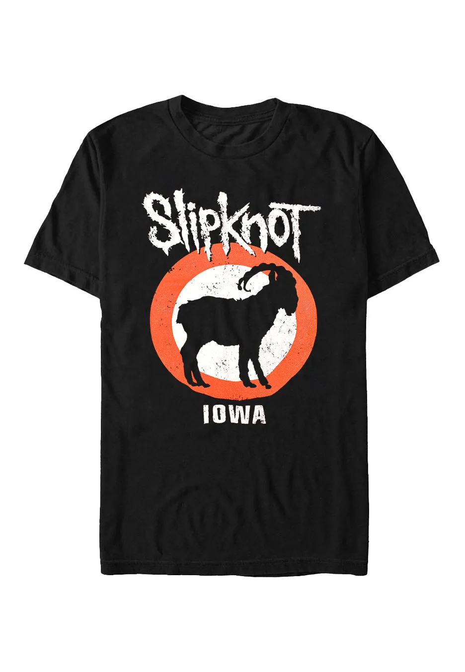 slipknot-iowa-goat-t-shirt-noir-homme image 1