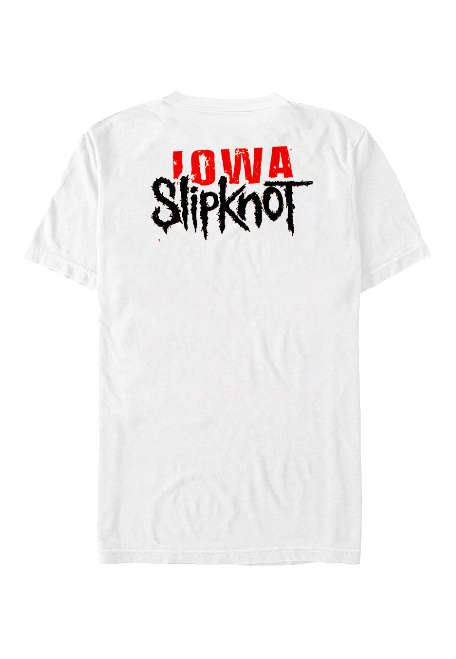 slipknot-iowa-goat-shadow-t-shirt-blanc image 2
