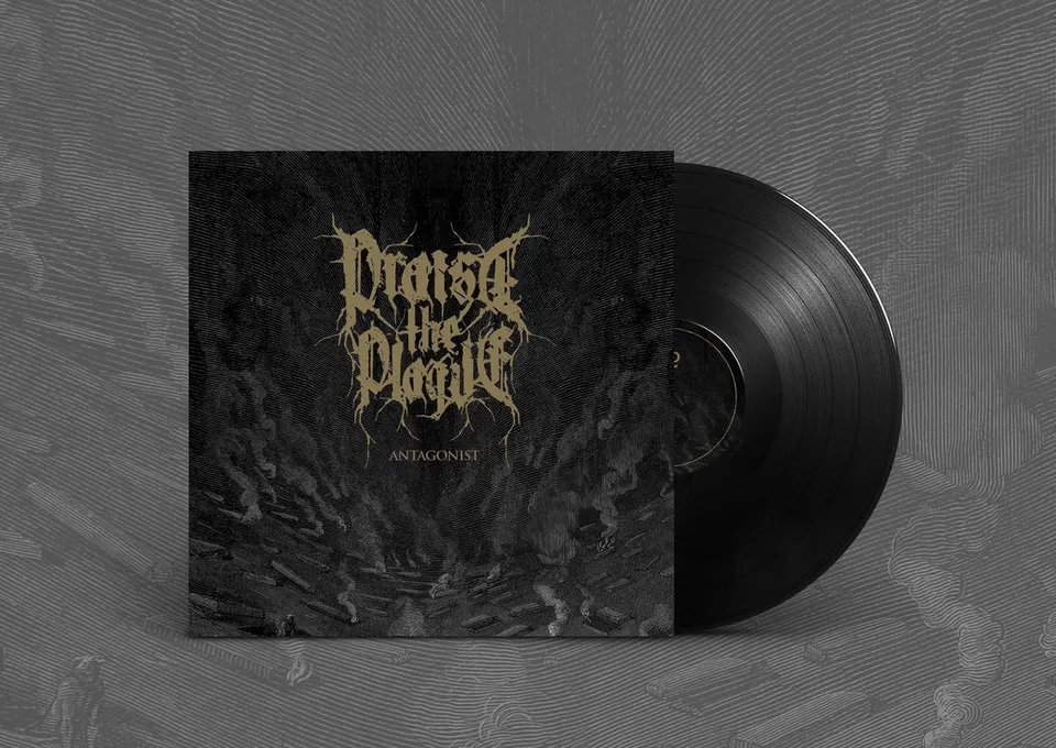 praise-the-plague-antagonist-vinyle-lp-black-metal image 1